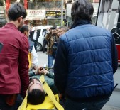 FUZULİ - Polisten Kaçan Şüphelinin Binadan Atlarken Ayağı Kırıldı