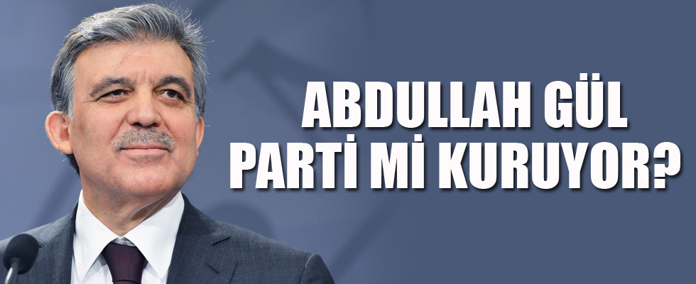Abdullah Gül'den parti kuracağı iddialarına cevap