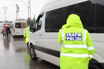 Adıyaman'da, Öğrenci Servisleri Denetlendi