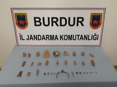 Burdur'da Tarihi Eser Operasyonu