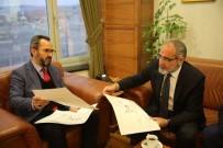 KARATEKIN ÜNIVERSITESI - Cumhurbaşkanlığı Başdanışmanı Yalçın Topçu Rektör Vekili Aydınlı'yı Ziyaret Etti