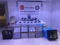 MUSTAFA ÇALIŞKAN - ''Huzur Türkiye'' Uygulaması Kapsamında İstanbul'da Ele Geçirilen Malzemeler Sergilendi