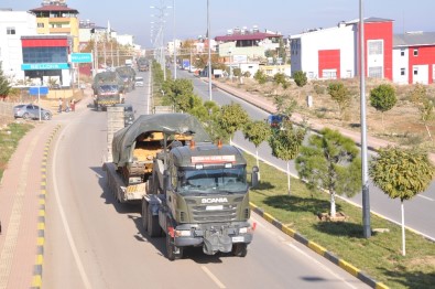 Suriye Sınırına Askeri Sevkiyat