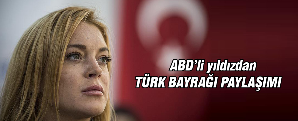 Lindsay Lohan İstanbul'daki terör saldırısını kınadı