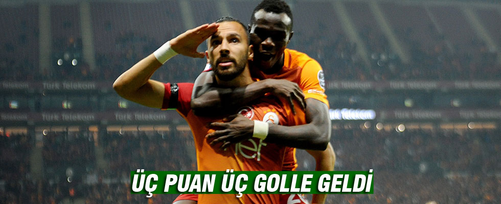 Galatasaray, Gaziantepspor karşısında zorlanmadı