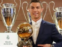 FIFA Ballon d'Or 2016'nın sahibi Ronaldo.