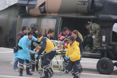 El Bab Operasyonunda Yarlanan 2 Asker Gaziantep'e Getirildi