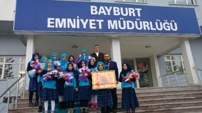 15 Temmuz İmam Hatip Ortaokulu'ndan, Emniyete Ziyaret