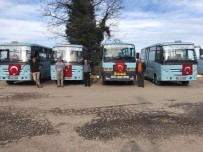 SİYAH KURDELE - Dolmuşçulardan Teröre Bayraklı Ve Kurdeleli Tepki