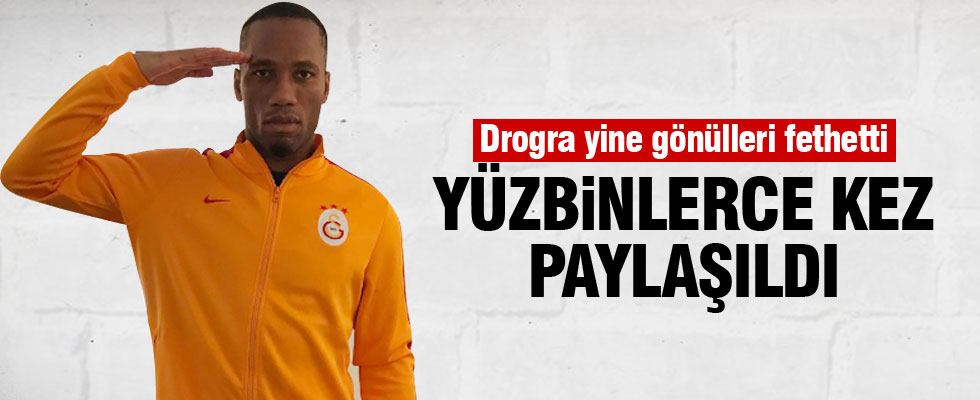 Drogba'dan anlamlı paylaşım!