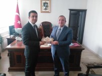 YUSUF İZZET KARAMAN - Kaymakam Üçgül'den Karaman'a Veda Ziyareti