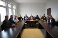 TÜRK POLİSİ - Kayseri OSB Yönetim Kurulu'ndan Şehit Muzaffer Tufaner Polis Merkezine Taziye Ziyareti