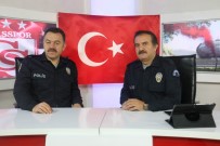 SPOR PROGRAMI - Spor Programını Polis Üniformasıyla Sundular