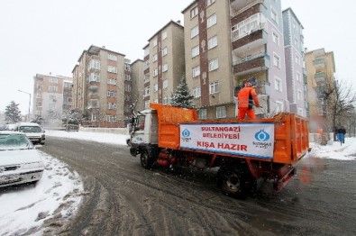 Sultangazi'de Karla Mücadele Hazırlıkları