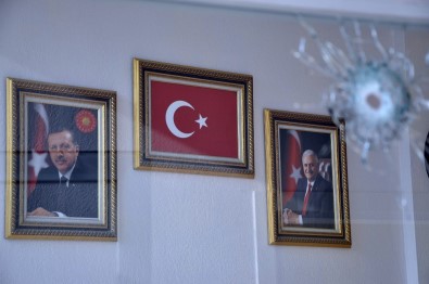 AK Parti Binasına Silahla Saldıran Şüpheli Yakalandı