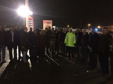 AK Parti Merkez İlçe Yönetimi Polisleri Ziyaret Etti