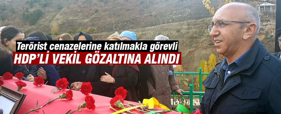 HDP'li vekil Alican Önlü gözaltında
