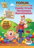Milyonların Sevdiği Oyun Candycrush, Forum Gaziantep'e Geliyor