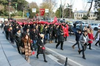 İSTANBUL BEŞİKTAŞ - Uğur Okulları Öğrencileri Terörü Lanetledi