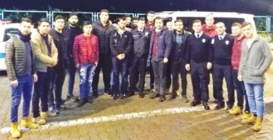 AK Parti Dalaman Gençlik Kolları'ndan Polise Destek