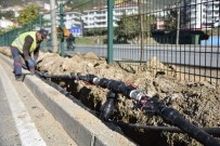 TOSMUR - Alanya Çevre Yoluna Otomatik Sulama Sistemi