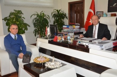 Aydın Vali Yardımcısı Tiryaki'den Özakcan'a Veda Ziyareti