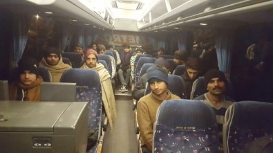 Edirne'de 83 Kaçak Göçmen Yakalandı