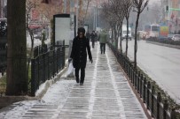 KAPIKULE SINIR KAPISI - Edirne'de Kar Yağışı Başladı