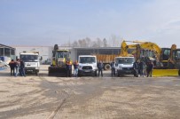 İŞ MAKİNASI - İnegöl Belediyesi Karla Mücadeleye Hazır