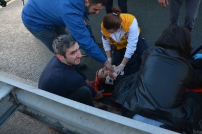 Rize'nin Ardeşen İlçesinde Trafik Kazası Açıklaması 1 Trafik Polisi Yaralı