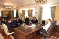 METIN KESKIN - Türk-İş Konfederasyonu Erzurum Temsilcileri Vali Azizoğlu'nu Ziyaret Etti