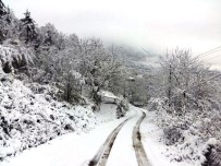 KAR TEMİZLEME ARACI - Bartın'da 44 Köy Yolu Ulaşıma Kapandı