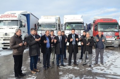 Eskişehir'den Halep'e 4 TIR Un Daha Gönderildi