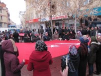 Hisarcık'ta Teröre Lanet Mitingi Ve Yürüyüşü