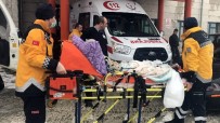 KOAH - Karda Mahsur Kalan Hastanın Yardımına Paletli Ambulans Yetişti