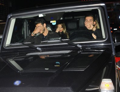 Sibel Can'ın oğlu Engincan İstanbul gecelerindeydi