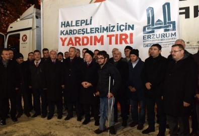 Büyükşehir'den Halep'e Yardım Tırı