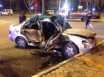 Kahramanmaraş'ta Kaza Açıklaması 1 Ölü 9 Yaralı