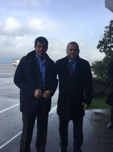Katar Büyükelçisi Şafi Yarın Yapılacak Olan Stat Açılışı İçin Trabzon'da