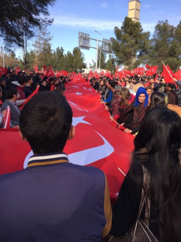 Diyarbakır'da teröre tepki