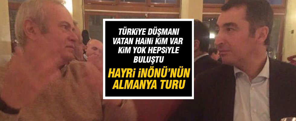 Almanya'da Hayri İnönü - Cem Özdemir buluşması