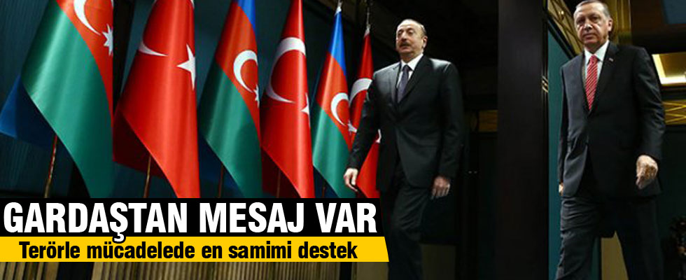 Azerbaycan'dan destek