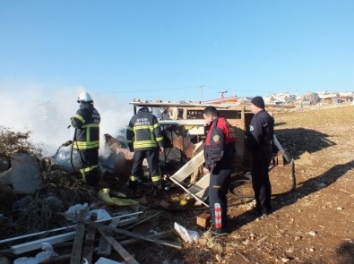 Didim'de Samanlık Yangını Korkuttu