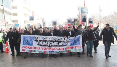 Elazığ'da 'Teröre Lanet' Yürüyüşü