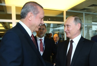 Erdoğan Putin'le Görüştü