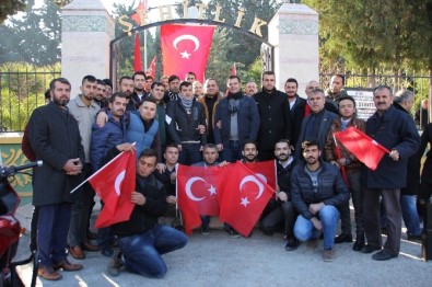 Hatay'da Şehitlere Saygı Konvoyu