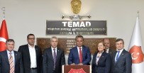 MUSTAFA DEĞIRMENCI - Muratpaşa Belediye Başkanı Uysal'da TEMAD'a Ziyaret
