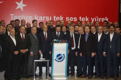 TOBB Ve Sendikalardan Teröre Ortak Tepki