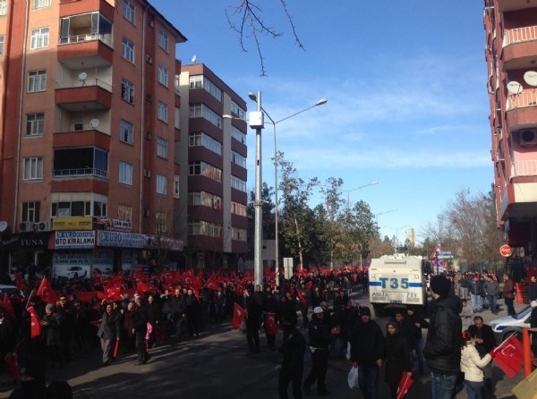 Diyarbakır'da teröre tepki
