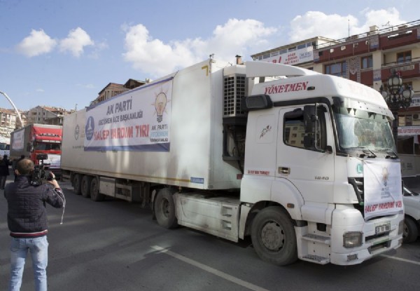 Keçiören'den Halep'e 5 TIR
